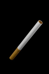 cigarette isolated on black