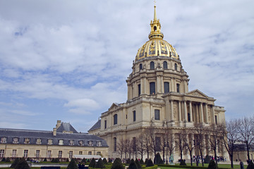 Fototapeta na wymiar Invalidendom in Paris