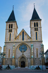 Fototapeta premium Church in Sarajevo, Bosnia and Herzegovina