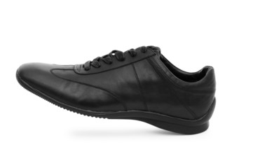 Male shoes isolated on the white background