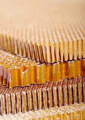 Aramid kevlar honeycomb © mihhailov