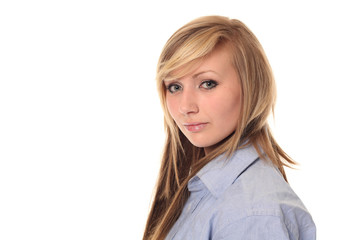 Beautiful young teenage girl