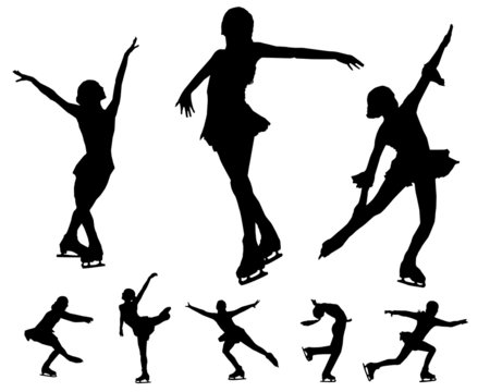 Figure skating vectors