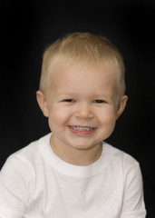Happy Two-Year-Old Boy
