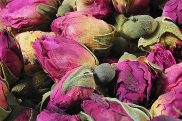 died roses