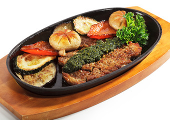 Japanese Cuisine - Pork with Vegetables