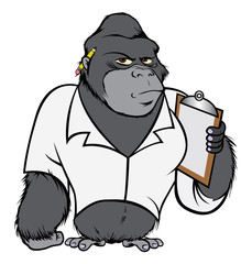 gorilla lab suit
