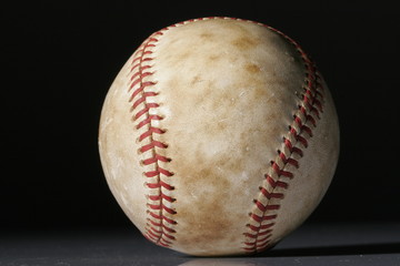 vecchia palla da baseball