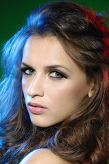 Fototapeta premium Fashion beautiful sexy model