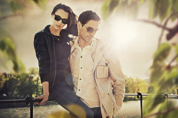 Attractive young couple