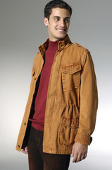 Portrait of a young professional model