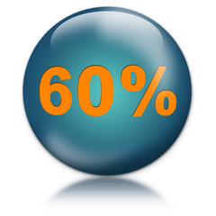 button 60 prozent, aqua