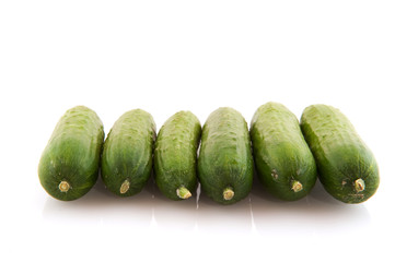 Fresh cucumbers