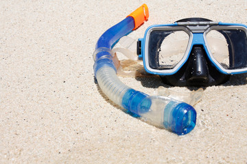 Snorkel and mask