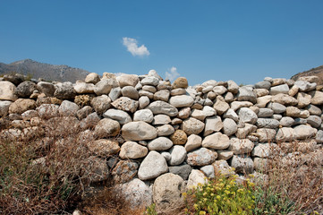 Stone wall
