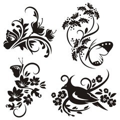 Chinese Floral Ornaments