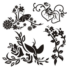 Chinese Floral Ornaments