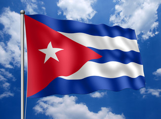 Kuba-Fahne