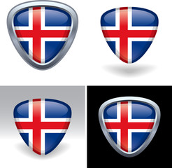 Icelandic Flag Crest