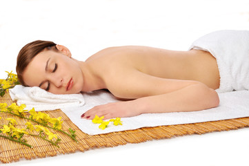 Obraz na płótnie Canvas massaggio spa gelsomino