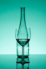 broken glass