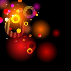 Vector abstract glittering background
