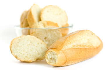 Bread Slices Isolated