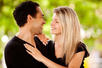 Fototapeta premium Happy Couple Park