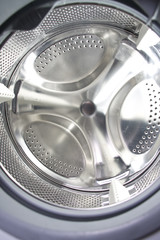 Inside the washing machine