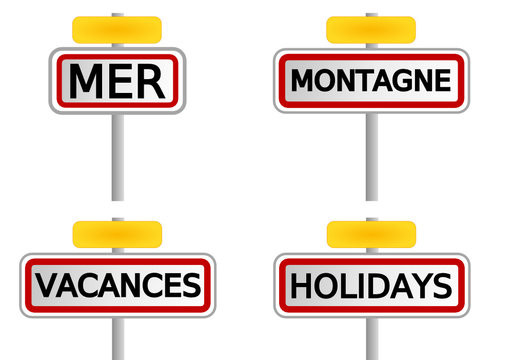 Sur la route des vacances