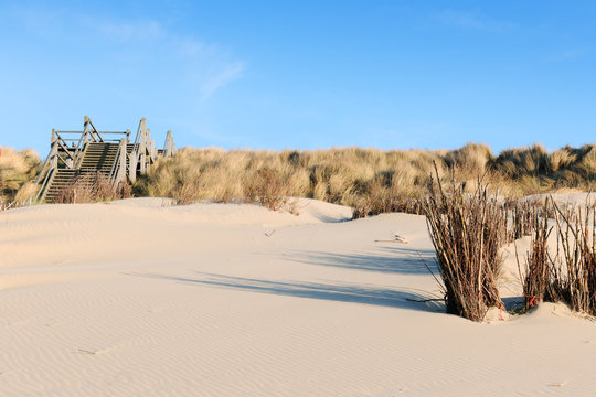 spiaggia di mare del nord