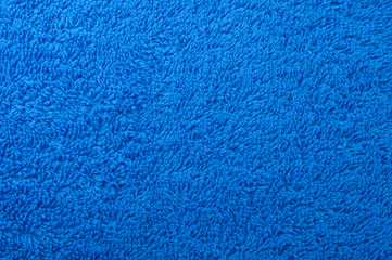 Fototapeta na wymiar Blue Towel