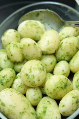pommes persillées