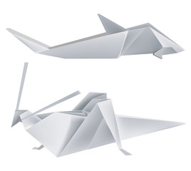 Origami_grasshopper_shark