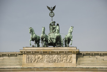 Obraz premium quadriga - brandenburger tor