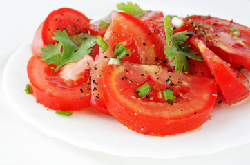 fresh tomatoes salad
