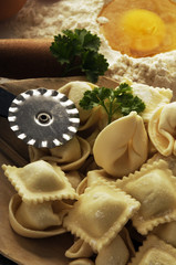 Ravioli e tortellini - Cucina italiana