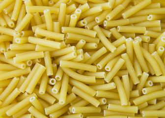 Rigatoni pasta background.