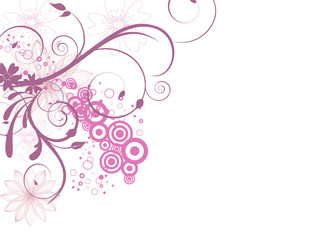 Floraler Hintergrund