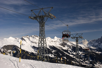 Fototapeta premium Chair lift