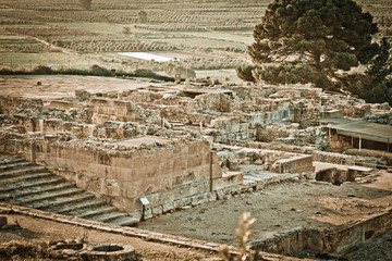 Phaistos Archeological Site