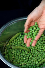 Pouring Peas