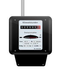 Stromzähler | isoliert