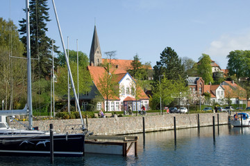 Borbyer Promenade in Eckernförde