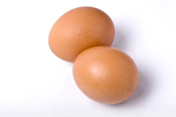 duo d'oeufs frais
