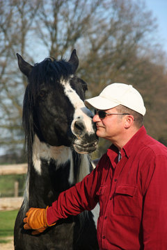 Winnetou mit Trainer