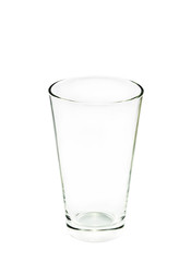 Empty trasparent  glass