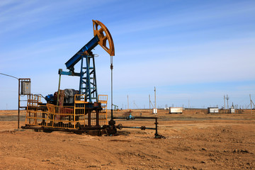 Fototapeta premium Oil pump jack