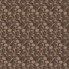 Texture fleurs, vecteur 3/3