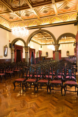 Fototapeta na wymiar beautiful auditorium hall in macau